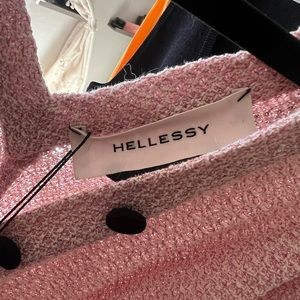 Hellesy Pink Tie Blouse